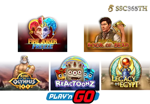 แนะนำเกมสล็อต Play'n GO ปังไม่ไหว! Jackpot แตกกระจาย